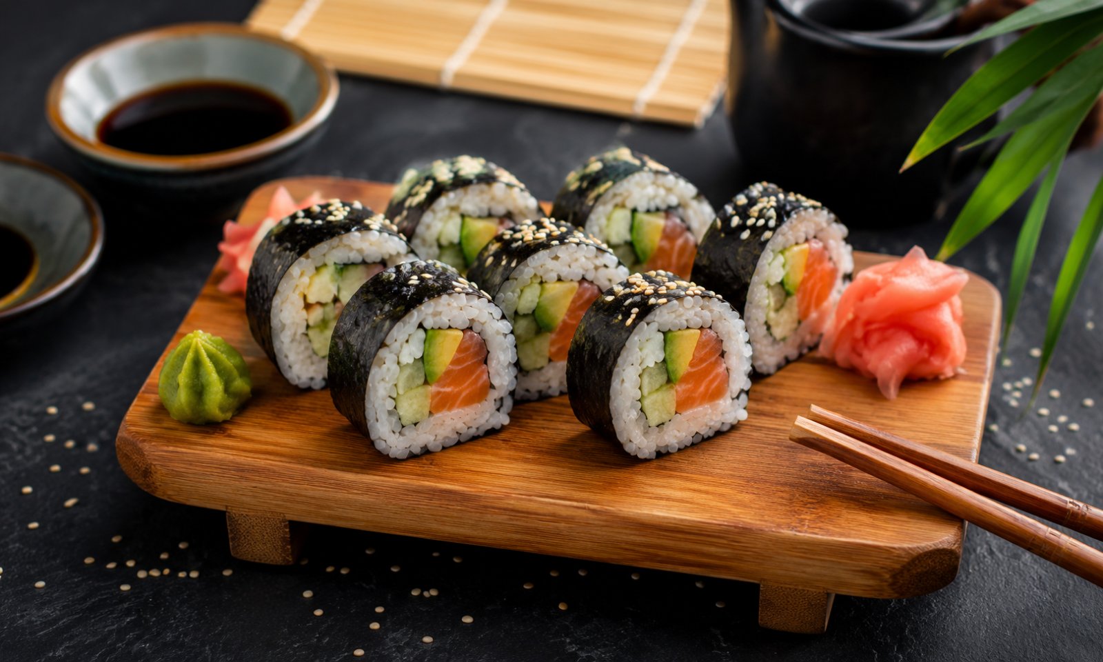 🍣 Суши ролца с пушена сьомга